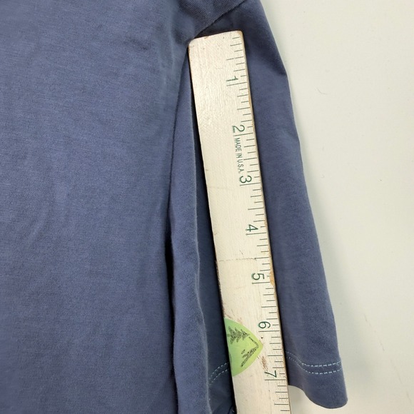 Robert Barakett Pima Cotton Polo Shirt Mens L Blue Preppy AcademiaMinimalist - Picture 7 of 8